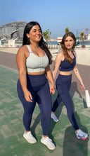 Load image into Gallery viewer, NEW Navy High Waist Legging with Pockets - NickyBe
